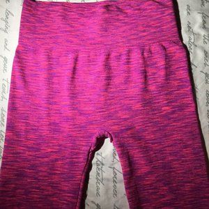 Pink Yoga Pants Narrow Cuff Petite L